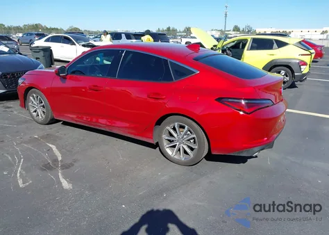 2025 Acura Integra z USA, uszkodzony, nr VIN 19UDE4H2XSA018388